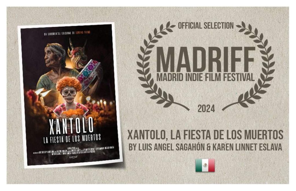 Anuncio MADRIFF, "Xantolo, la Fiesta de los Muesrtos"