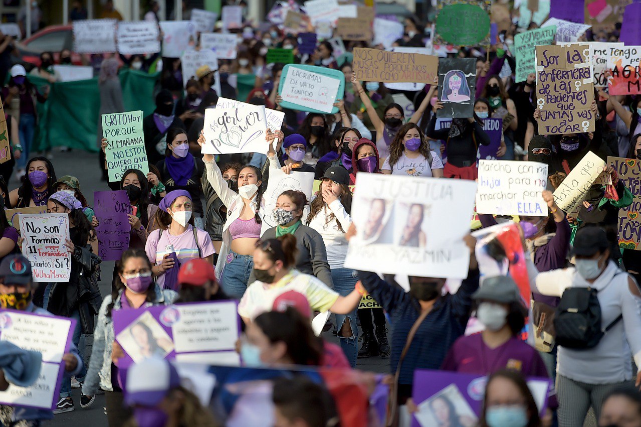Marcha del 8M en Pachuca 2024: ruta, actividades y horarios