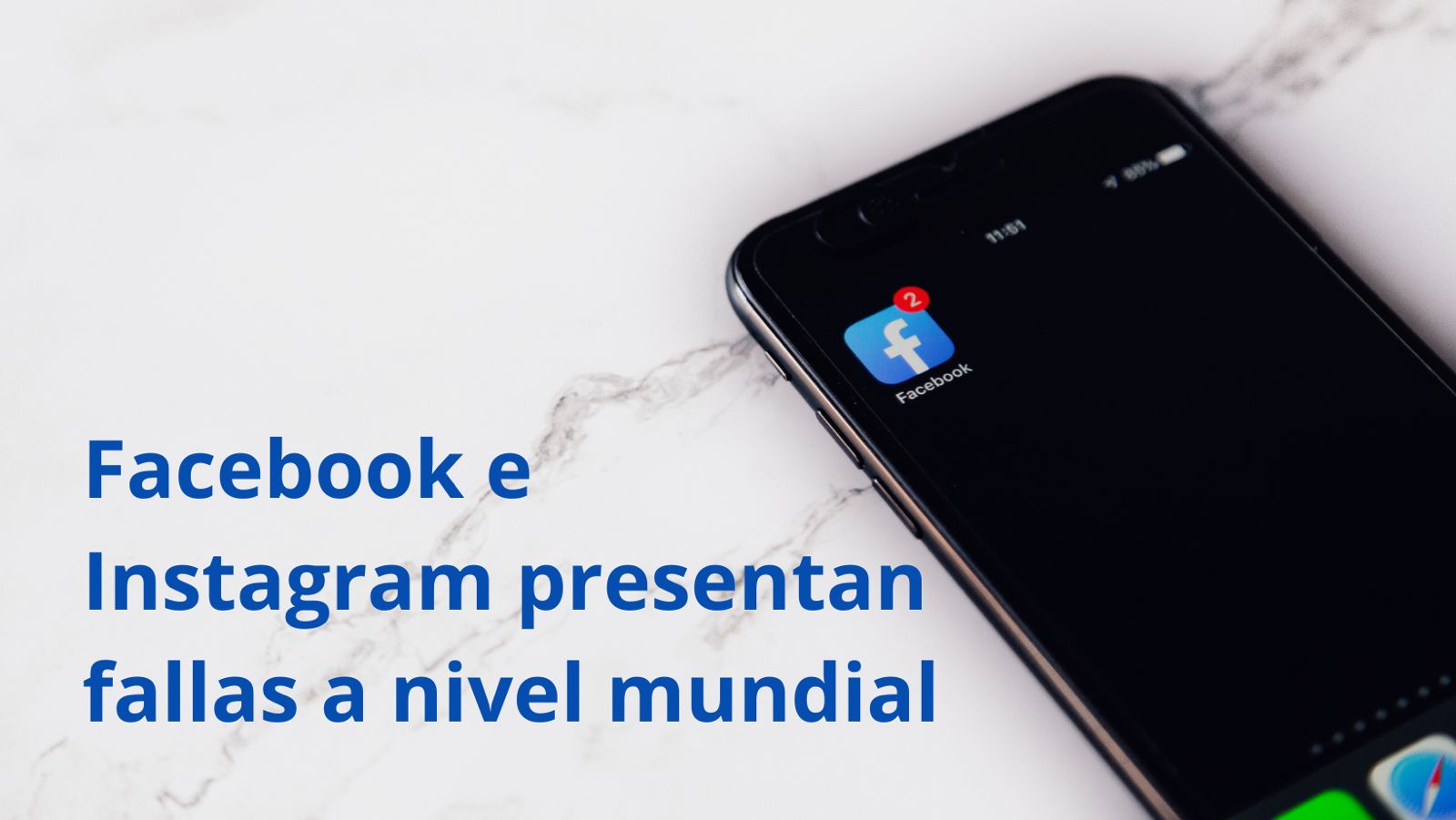 Facebook e Instagram presentan fallas