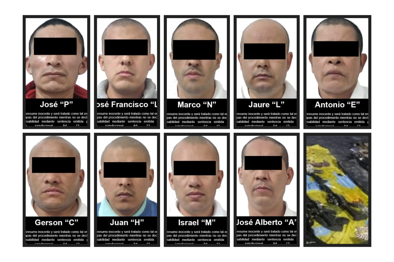 9 sujetos portaban armas en Huichapan, los sentencian 6 años
