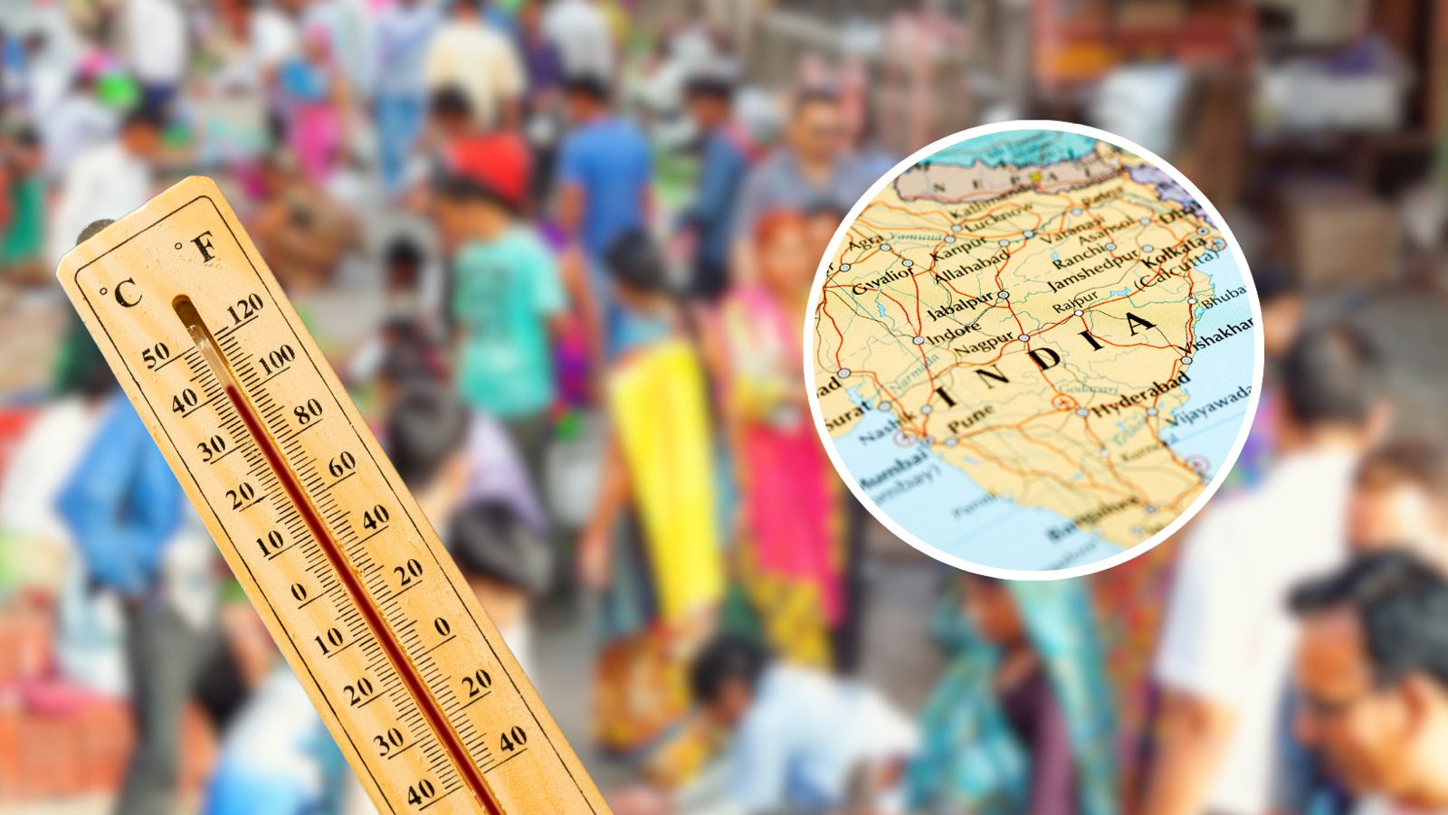Nuevo récord de calor en India: más de 50° Celsius