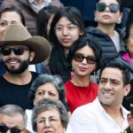 Ángela Aguilar y Christian Nodal asisten a Desfile Militar en CDMX