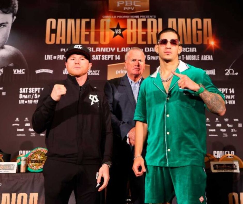 Canelo vs Berlanga: Así se amenazaron antes de la gran pelea