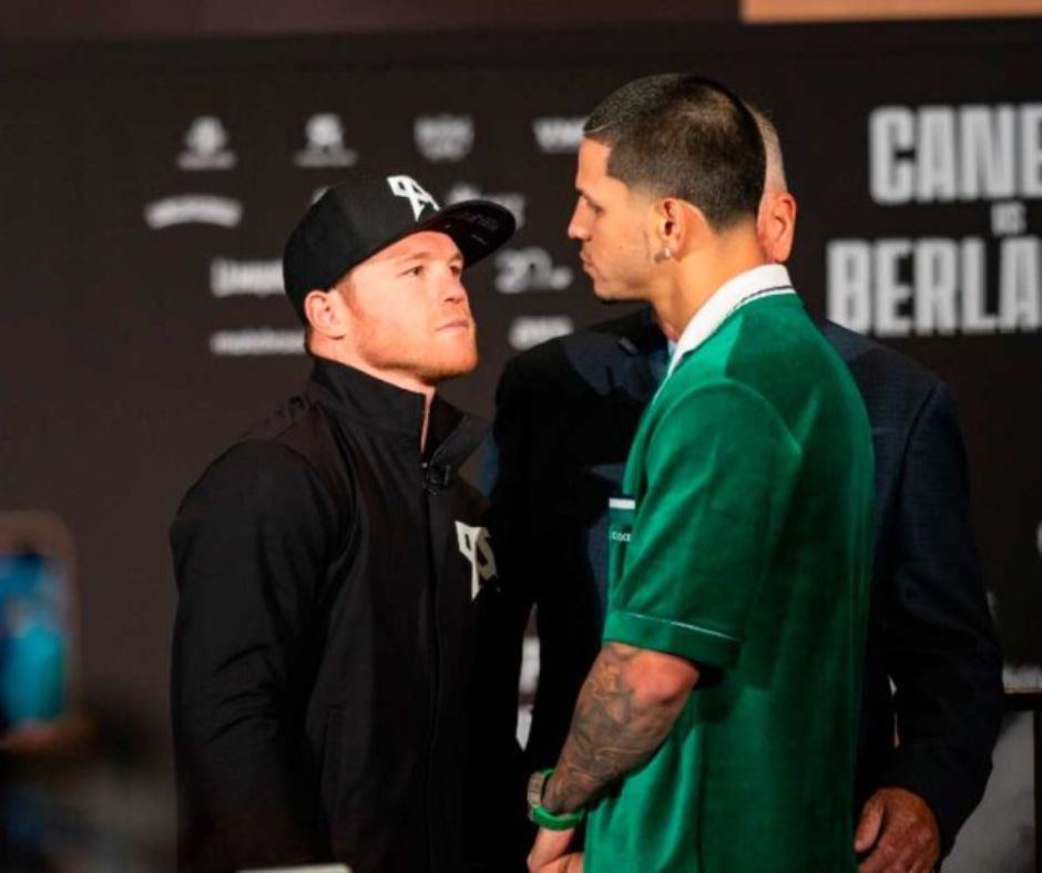 Canelo y Berlanga califican en peso para pelea en Las Vegas