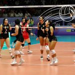 Encuentro de voleibol femenil con “Por un deporte sin fronteras”