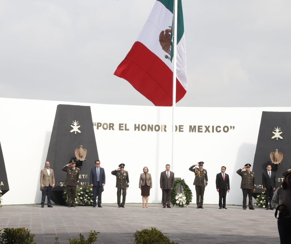 Julio Menchaca encabeza Ceremonia Conmemorativa de los Niños Héroes