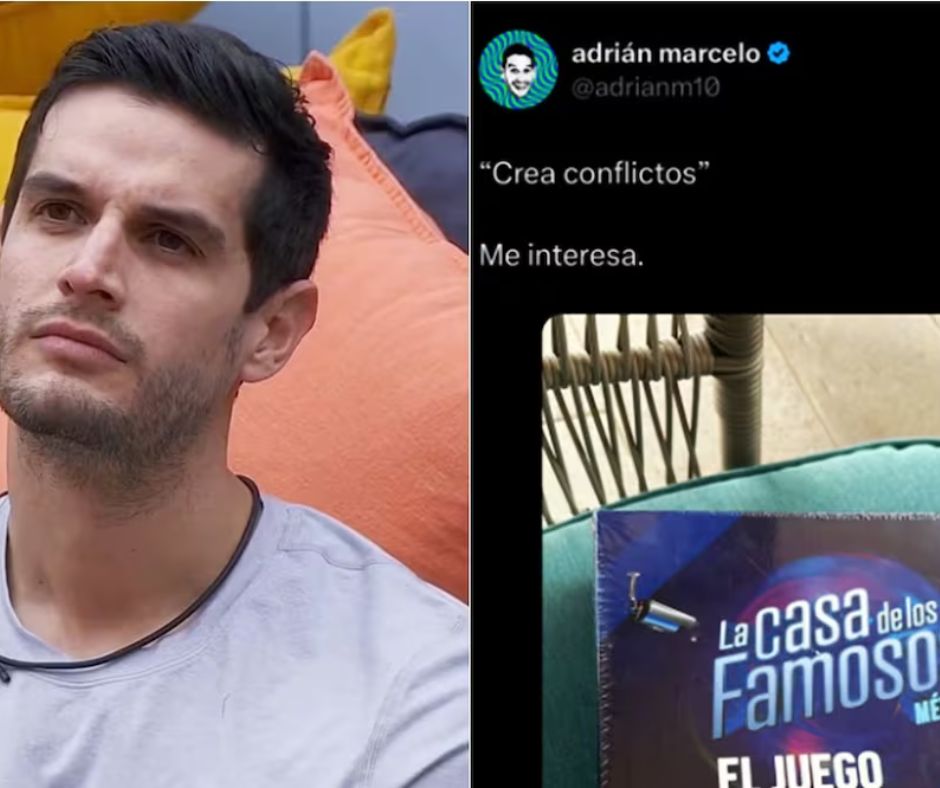 Reaparece Adrián Marcelo, lanza indirectas relacionadas con La Casa de los Famosos