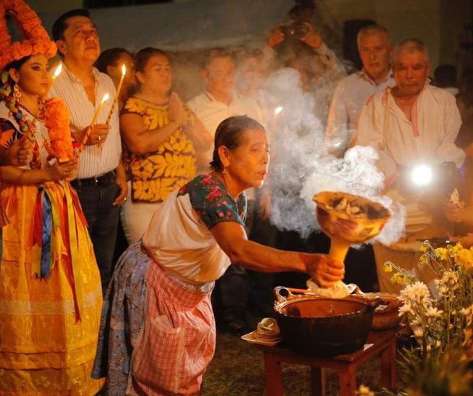 ¿Cuál es el Programa de actividades en municipios de la Huasteca en Xantolo?