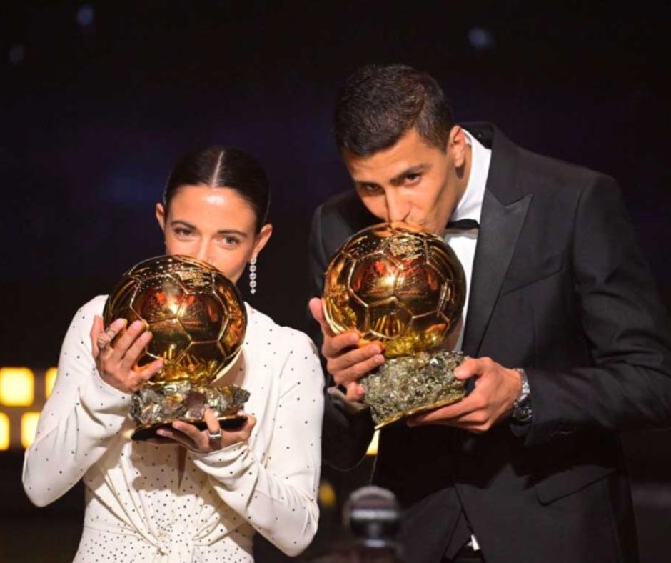 Rodri Hernández y Aitana Bonmatí ganan el Balón de Oro 2024