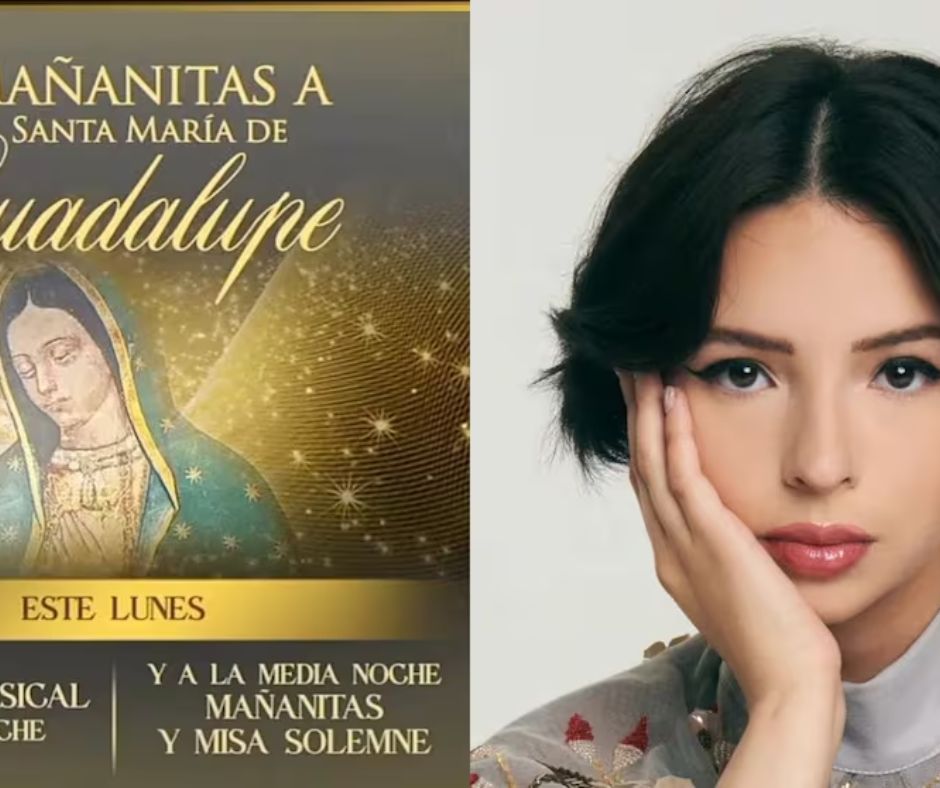 Ángela Aguilar cantará las Mañanitas a la Virgen de Guadalupe con Gala Montes