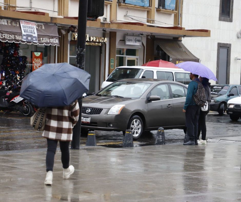 Saca tu paraguas, habrá lluvia y bajas temperaturas en Hidalgo