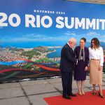 Claudia Sheinbaum propone en el G20 destinar 1% del gasto militar a reforestación global