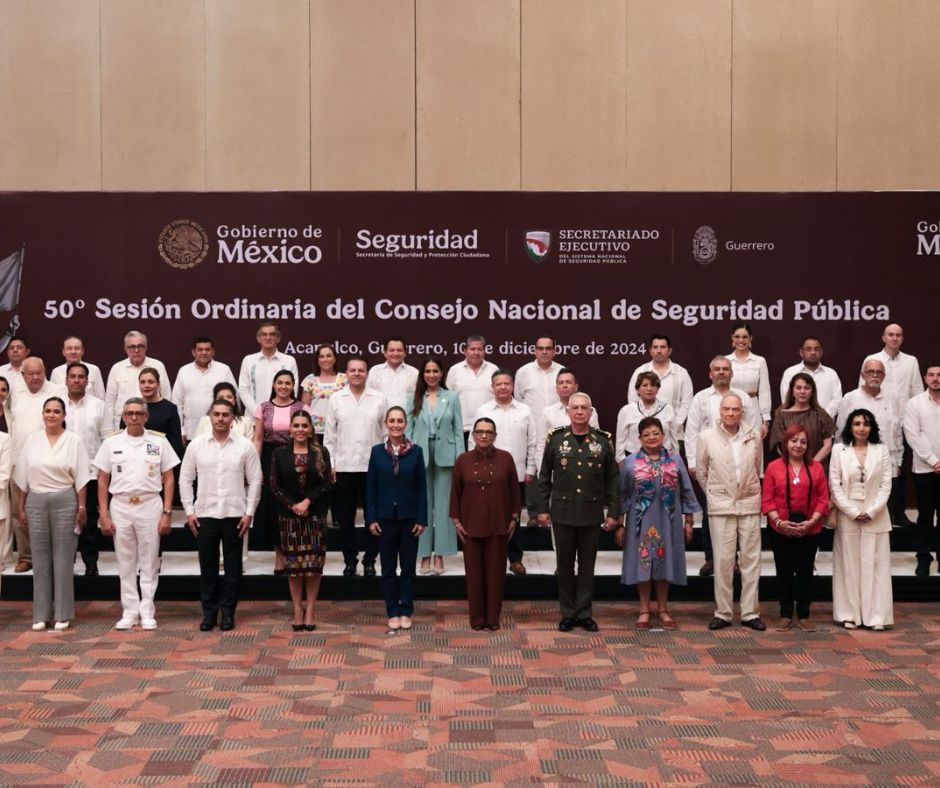 Asiste Julio Menchaca al Consejo Nacional de Seguridad