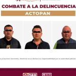 Detienen a tres en Actopan por disparos y portación de armas