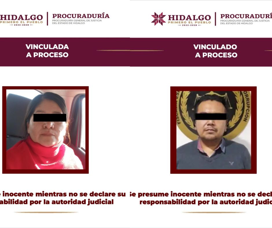 Vinculan a proceso a expresidente de Tlaxcoapan y tesorera por peculado