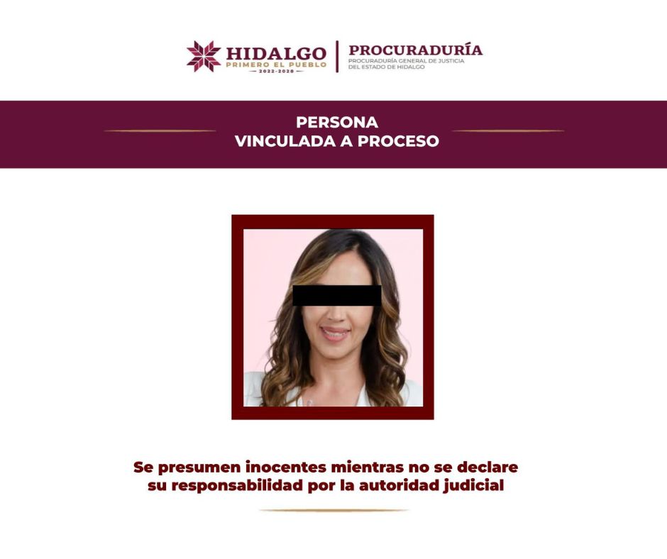 Vinculan a proceso a exregidora de Tizayuca por extorsión agravada