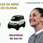 Claudia Sheinbaum anuncia “Olinia”, primera armada de mini vehículos eléctricos 100% mexicanos