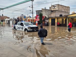 Emergencia en Los Tuzos: más de 300 viviendas afectadas por inundación en Mineral de la Reforma