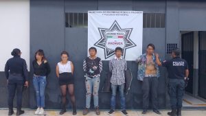 Detienen a jóvenes con presunta droga en la Aquiles Serdán, Pachuca