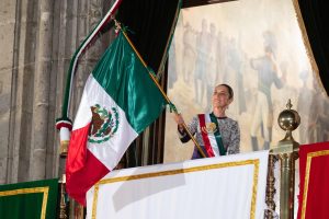 Claudia Sheinbaum: primera presidenta en encabezar el Grito de Independencia