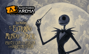 Tim Burton llega al Auditorio AREMA Explanada Pachuca con “El Extraño Mundo de Jack” Sinfónico