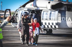 Hidalgo, el más aislado: Sheinbaum envía 19 helicópteros de apoyo