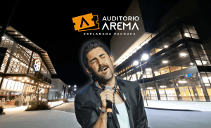 Prepara este 2026: Alex Ubago llega al Auditorio Explanada Arema Pachuca