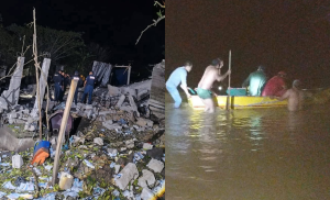 Explosión sepulta vivienda y cobra una vida en Banderas, Huautla