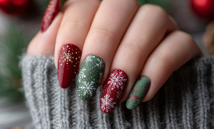 Uñas que brillan en las fiestas: 10 diseños en tendencia para Navidad y Año Nuevo