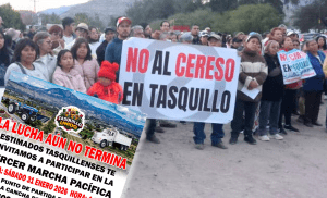 Anuncian tercera marcha pacífica contra Cereso en Tasquillo