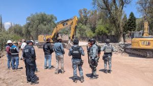 Conagua retira invasión en canal de Tula para reactivar obras hídricas