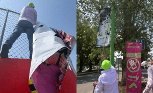 Retiran más de una tonelada de publicidad en Tulancingo
