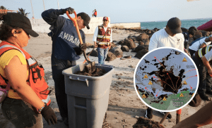 Greenpeace denuncia crecimiento de derrame petrolero en el Golfo de México