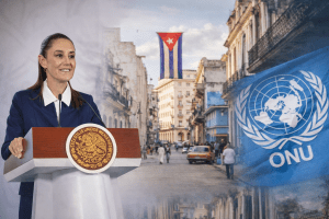 Sheinbaum pide ayuda de la ONU para Cuba; rechaza bloqueo de EU