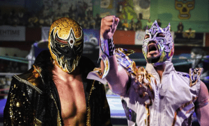 Komander y Máscara Dorada, listos para incendiar el ring en Pachuca