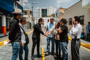 Avanza rehabilitación en Pachuca: reabren parte de la calle Arizpe