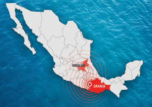 Sismo sacude Oaxaca y se percibe en Hidalgo; activan revisiones