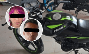 Detienen a dos roba motos en Pachuca; recuperan unidades y decomisan drogas