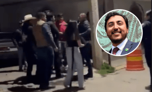 “Te voy a matar”: captan a síndico de Singuilucan lanzando amenazas durante feria patronal